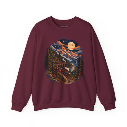 Midnight Rails - Crewneck Sweatshirt