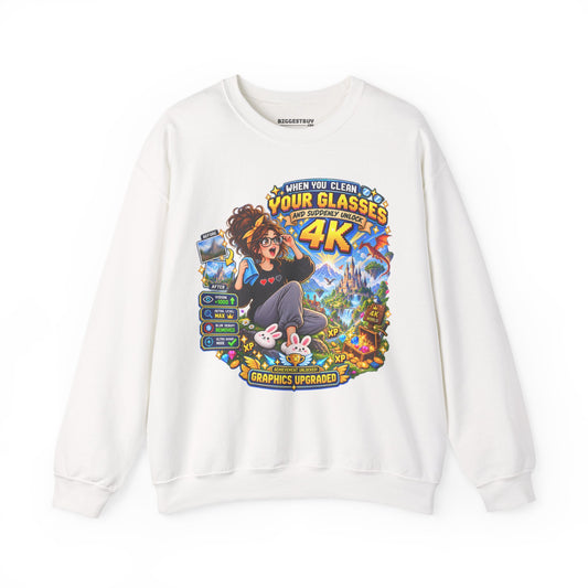 Glasses Galaxy - Crewneck Sweatshirt