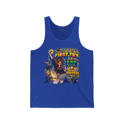First Try - Jersey Tank Top
