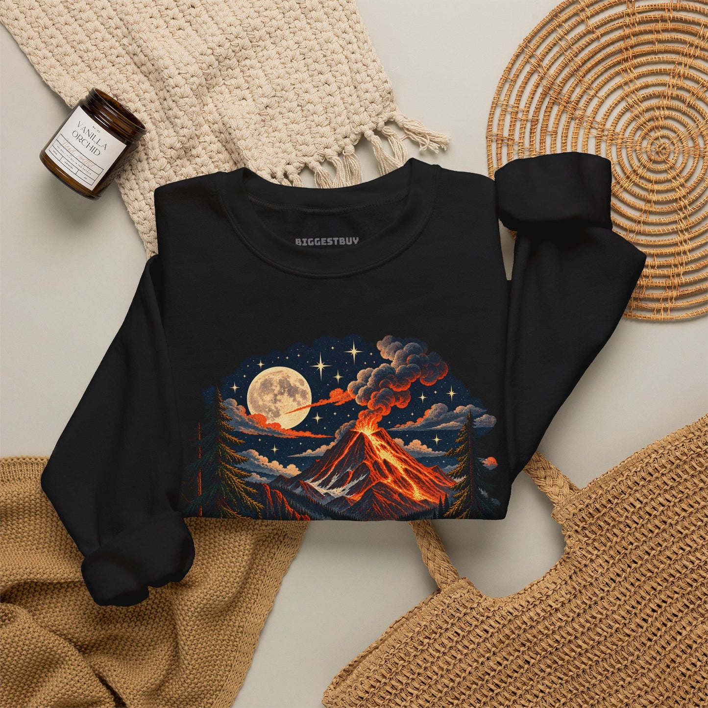 Volcanic Visions - Crewneck Sweatshirt