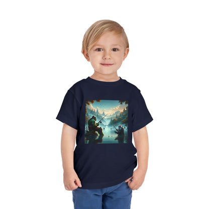 T-shirt | Peuter T-shirt | Korte mouw | Heldensage | Interraciale Vriendschap