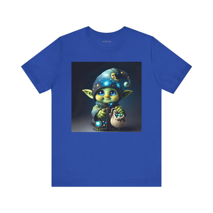 T-skjorte | Unisex | Jersey-T-skjorte | Kort erme | Fantasi | Skogsalv | Trollmann