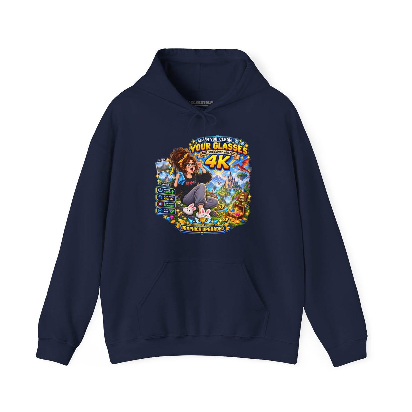 Glasses Galaxy - Pullover Hoodie