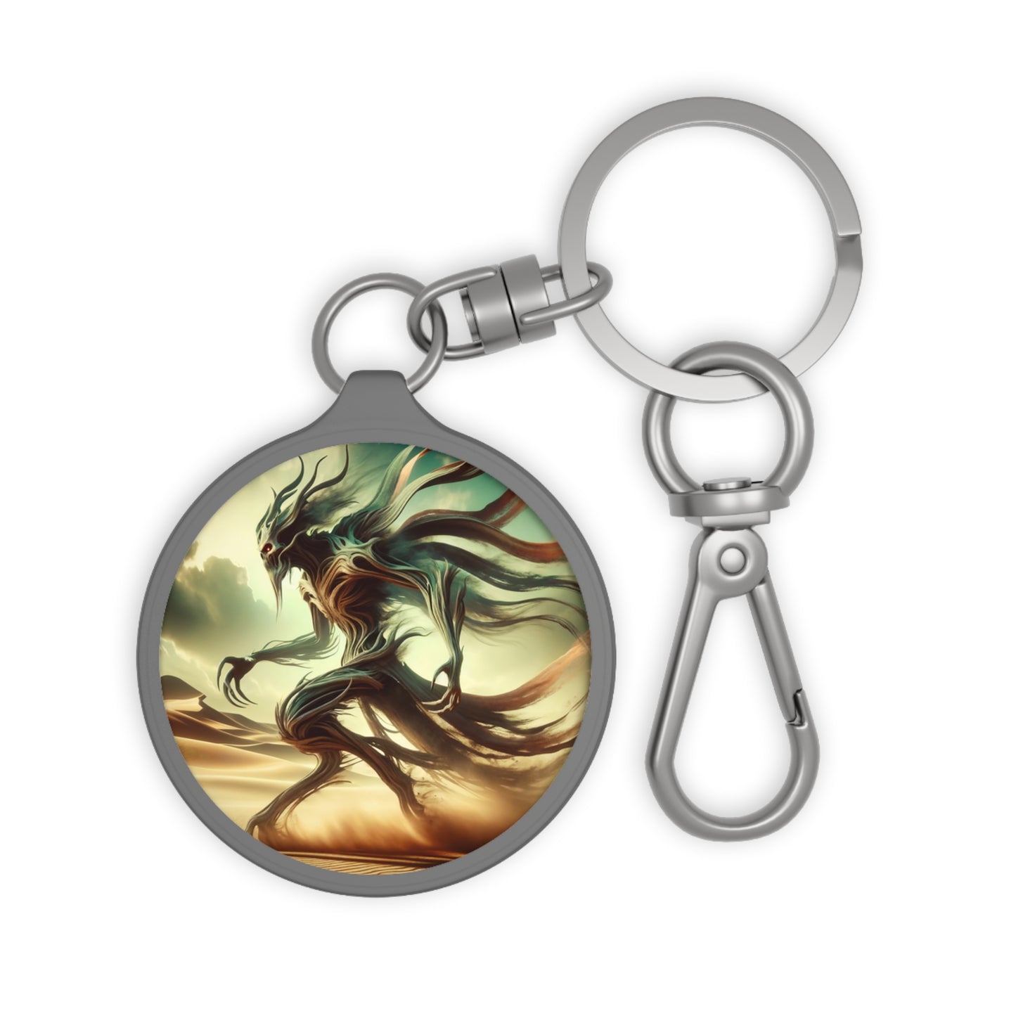 Round Keychain