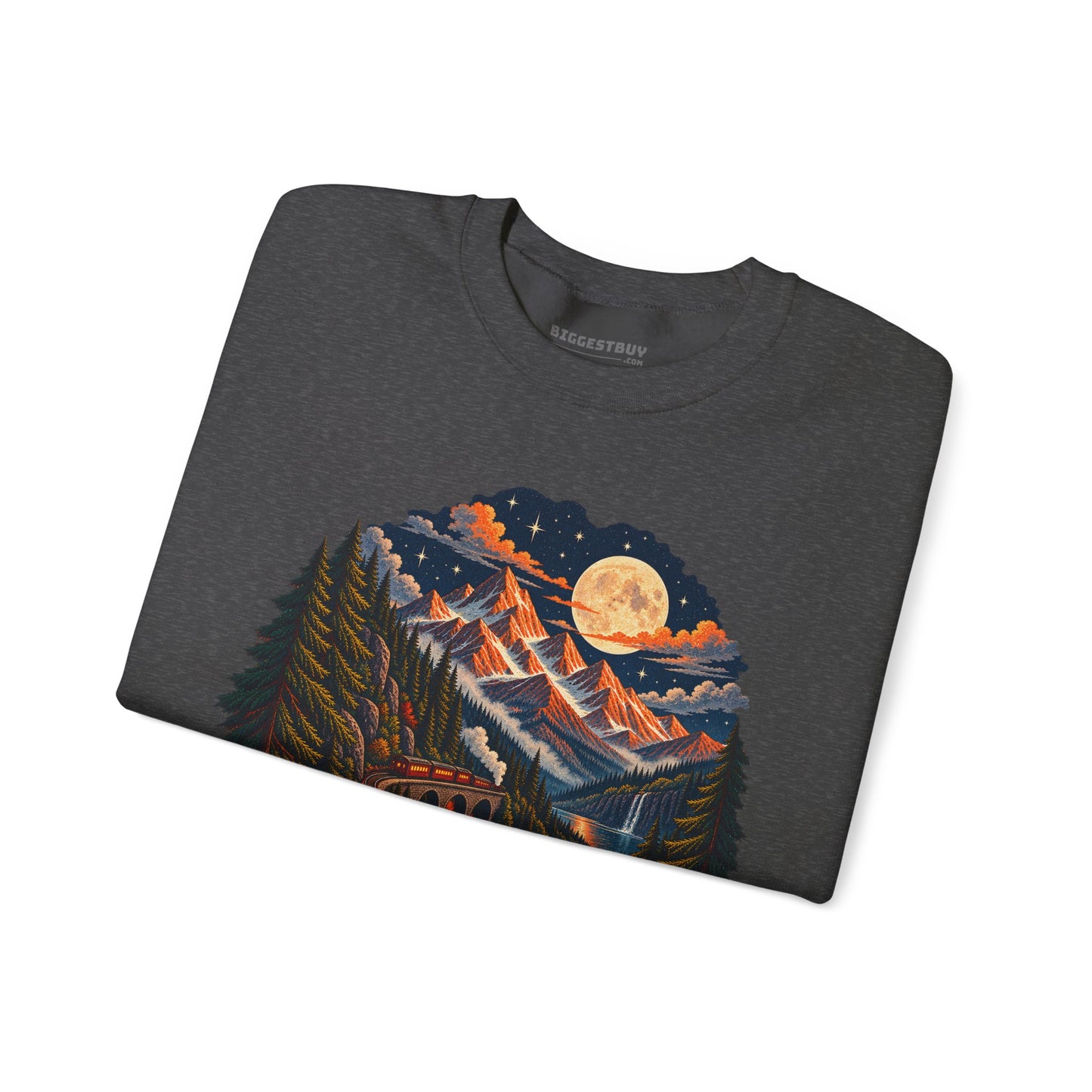 Midnight Rails - Crewneck Sweatshirt