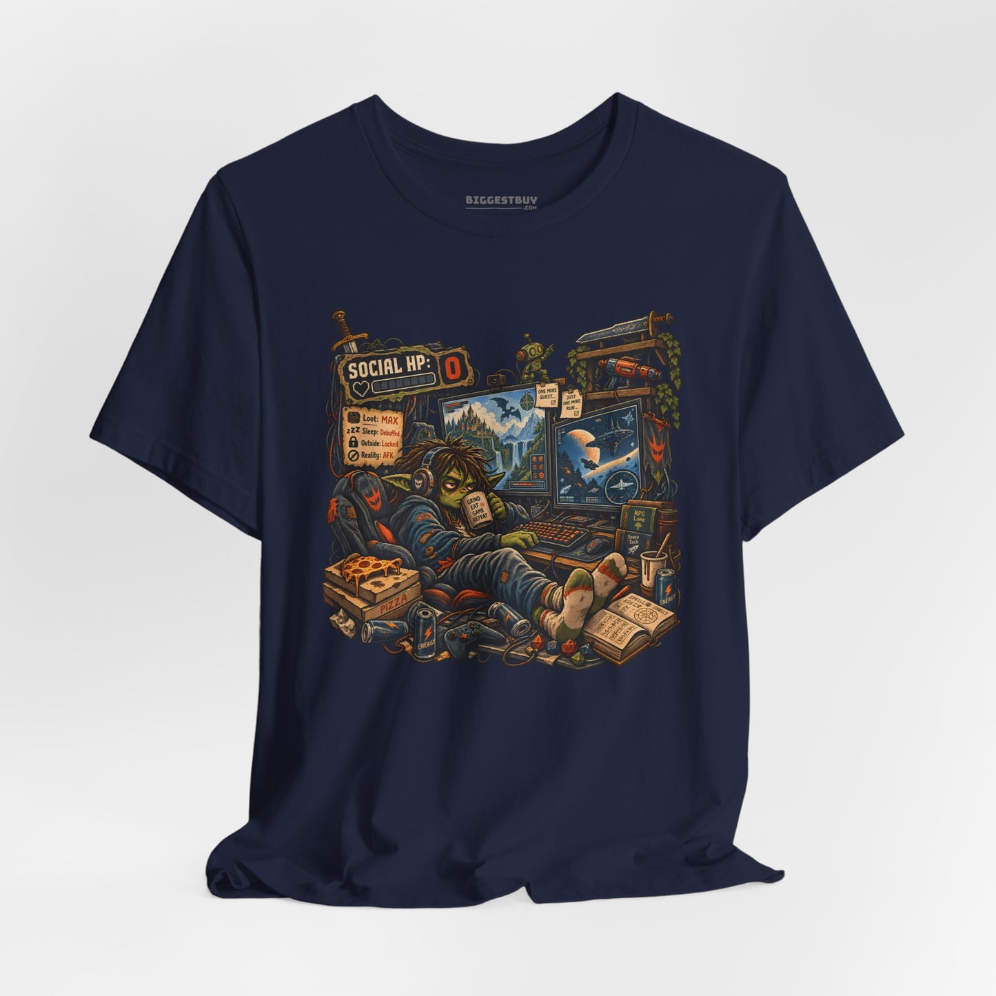 Social Zero - Classic Jersey Tee