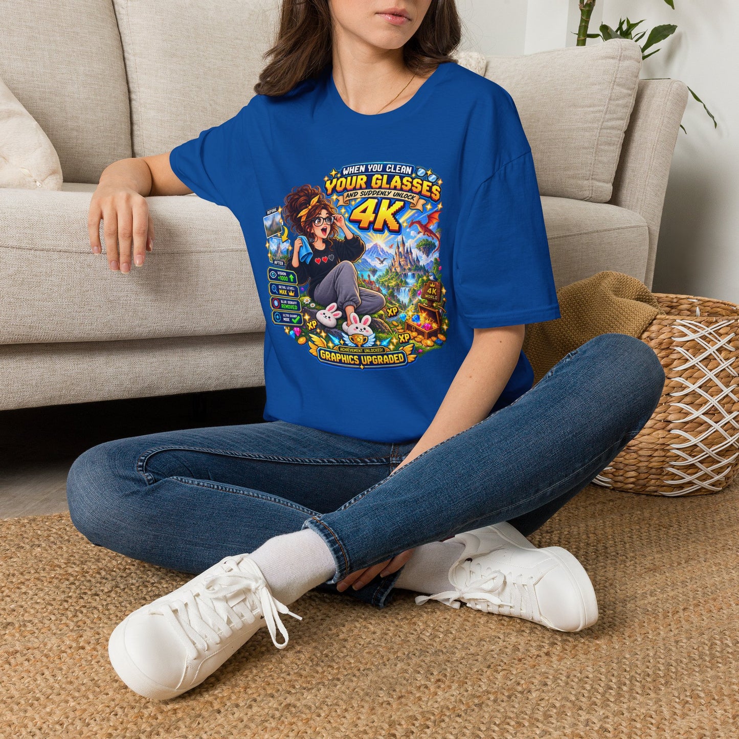Glasses Galaxy - Softstyle T-Shirt