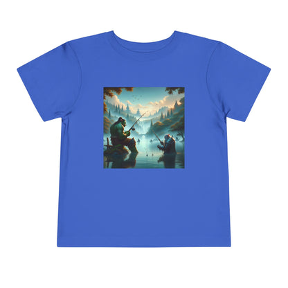 T-shirt | Peuter T-shirt | Korte mouw | Heldensage | Interraciale Vriendschap