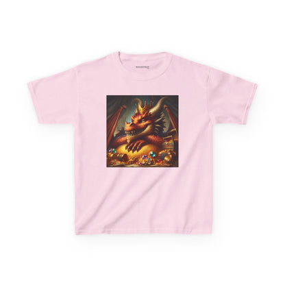 T-Shirt | Koszulka dziecięca | Ciężka bawełna | Nordycka Mitologia | Fafnir | Smok