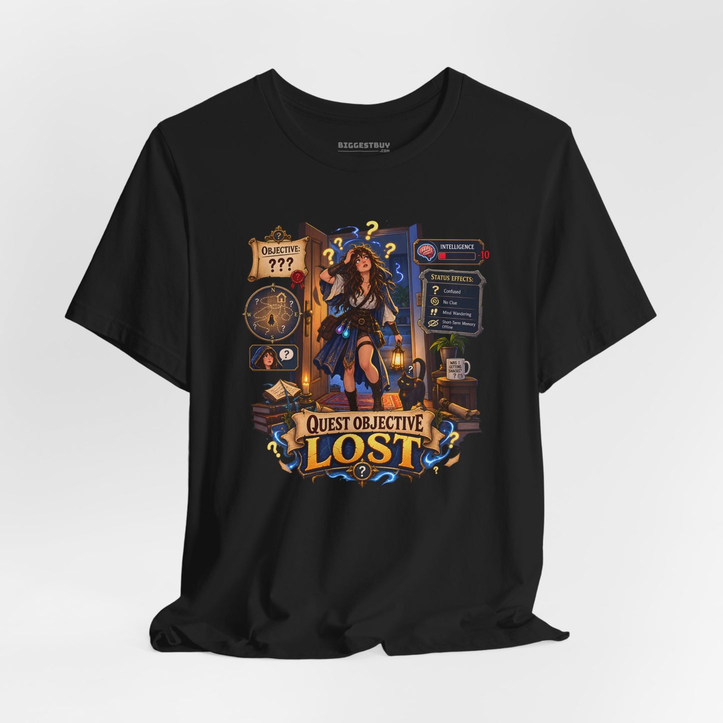 Quest Lost - Classic Jersey Tee