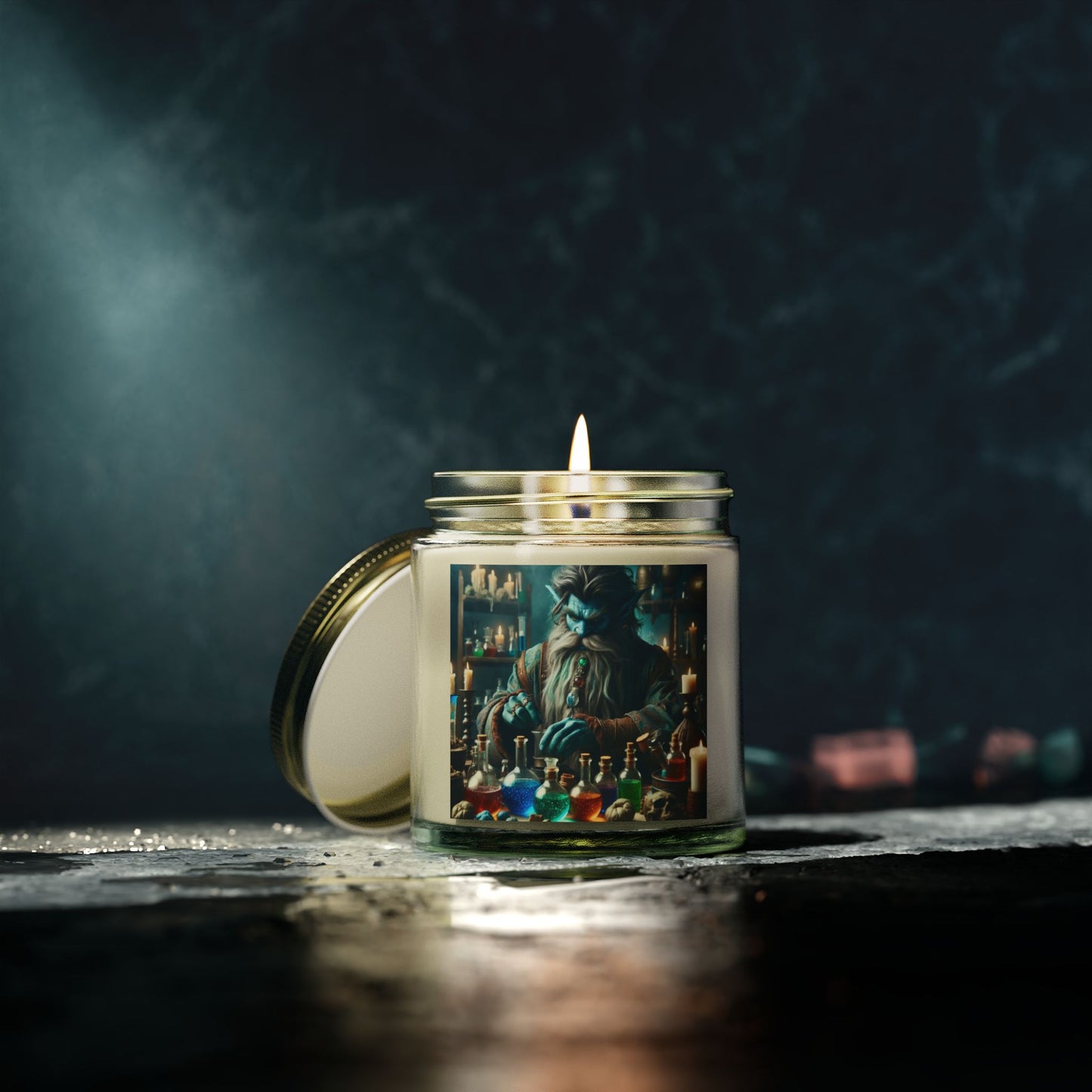 Candela profumata | Alchimia Mistica | Djinn Blu
