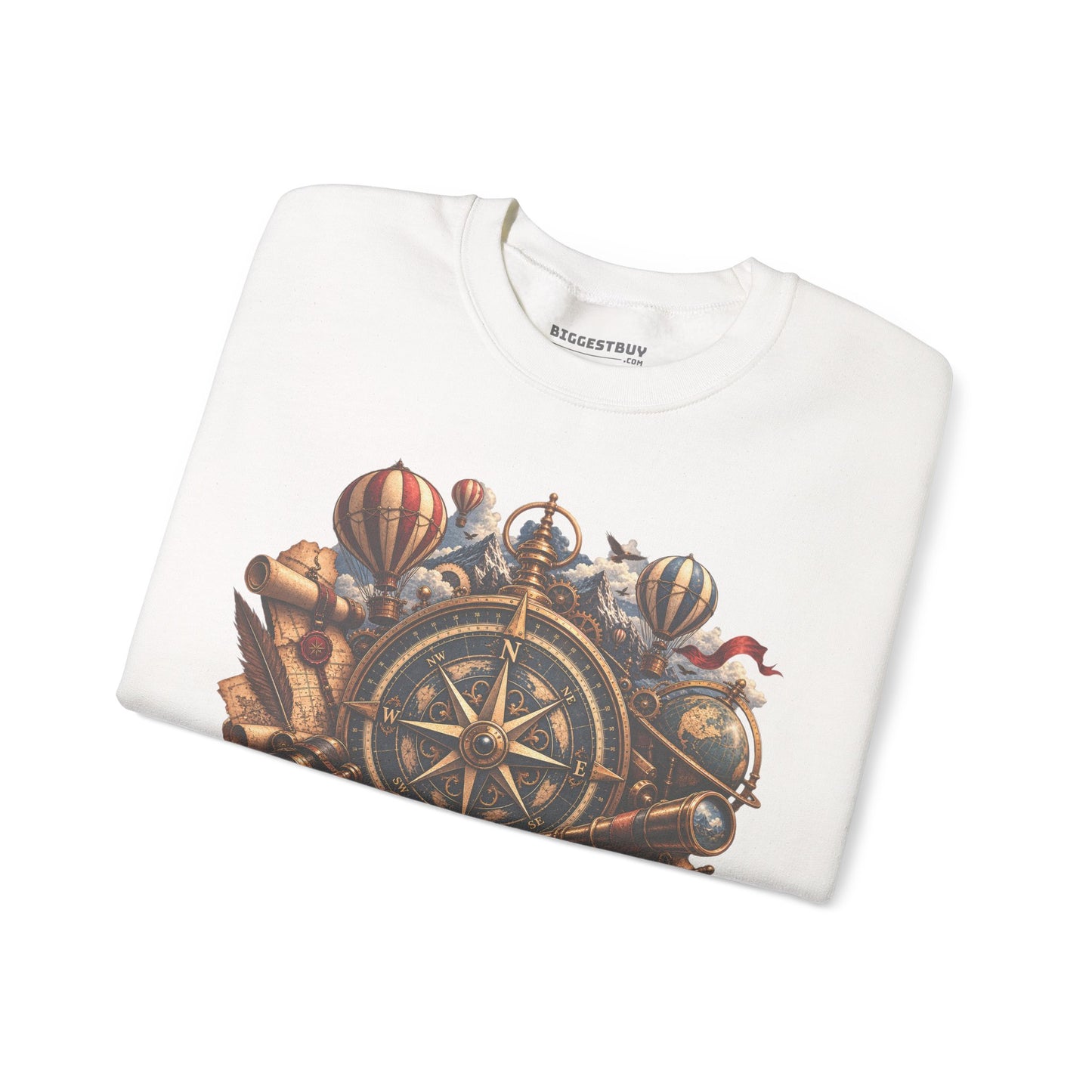 Navigatin Nostalgia - Crewneck Sweatshirt