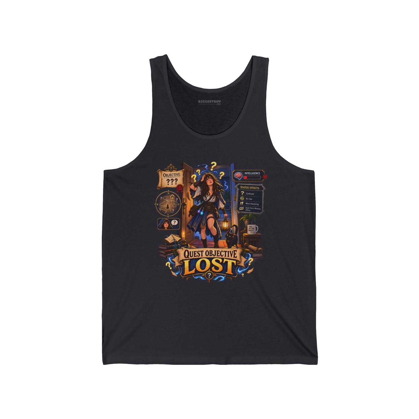 Quest Lost - Jersey Tank Top