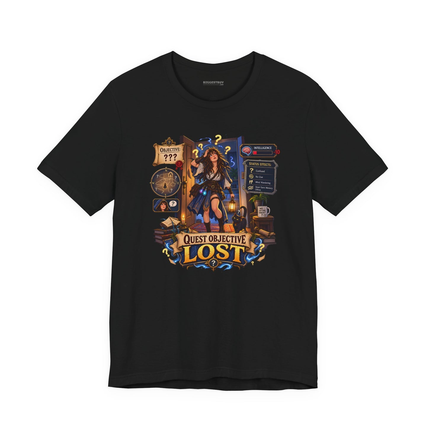 Quest Lost - Classic Jersey Tee