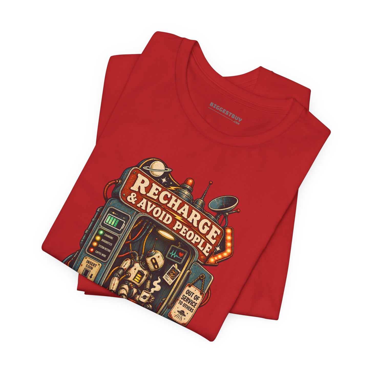 Social Recharge - Classic Jersey Tee