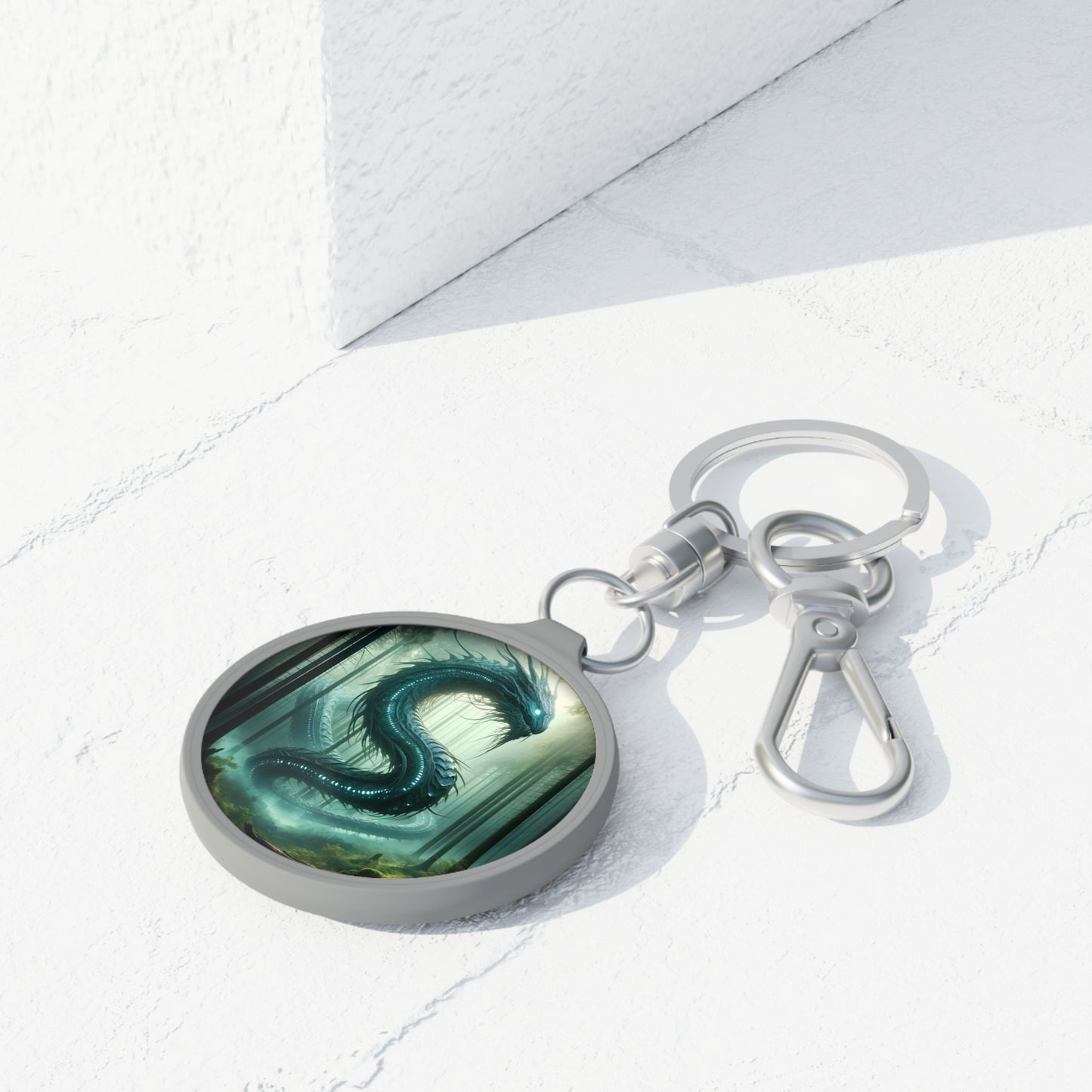 Round Keychain