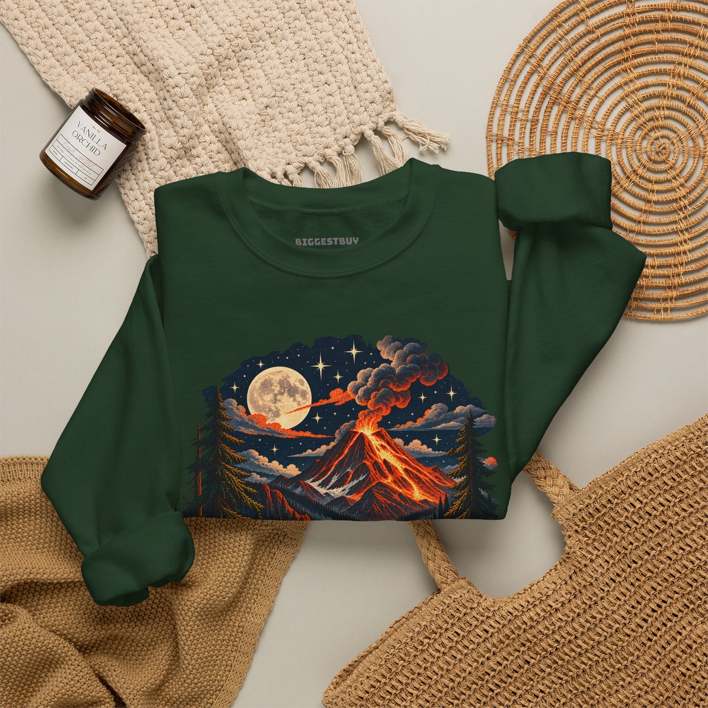 Volcanic Visions - Crewneck Sweatshirt