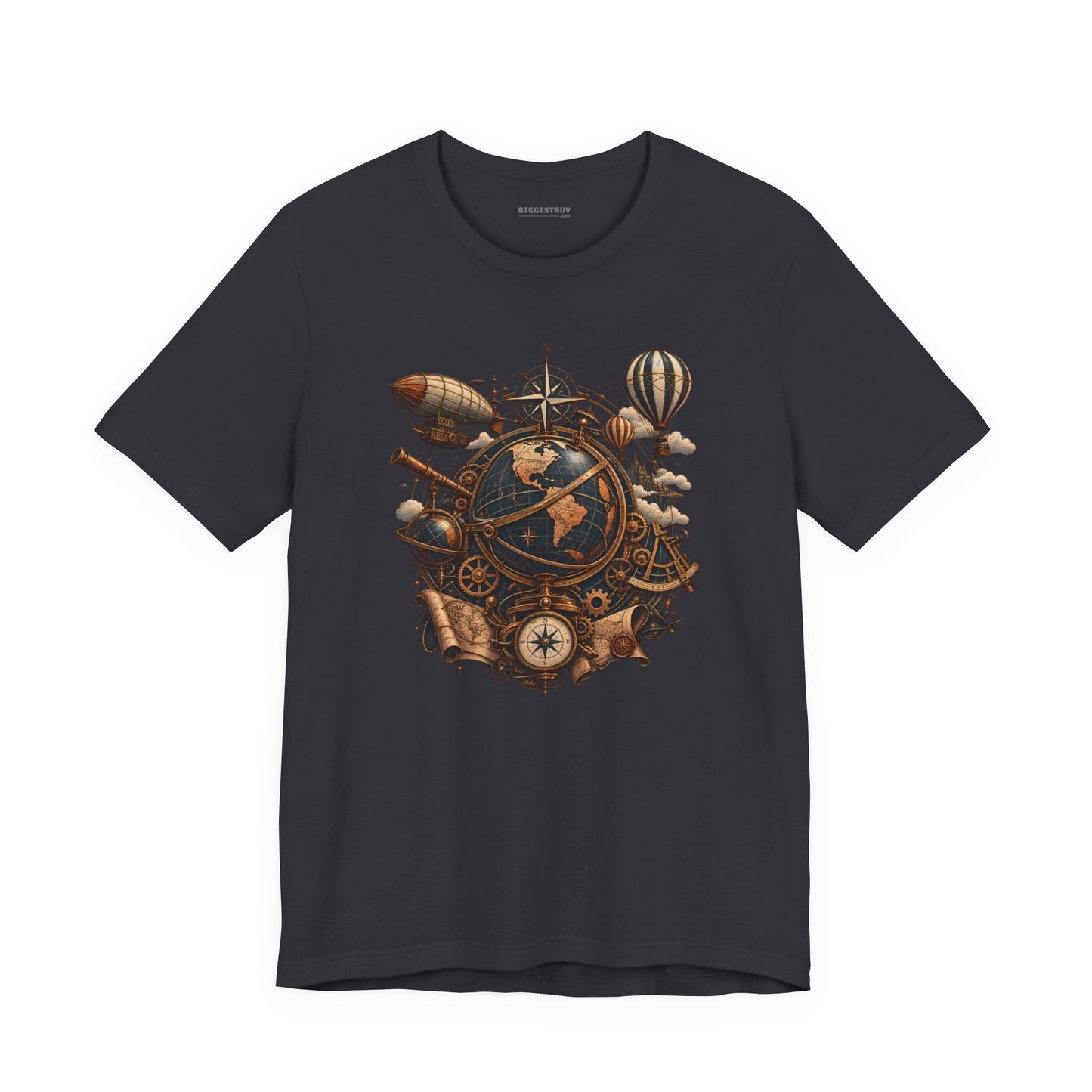 Steampunk Globe - Classic Jersey Tee