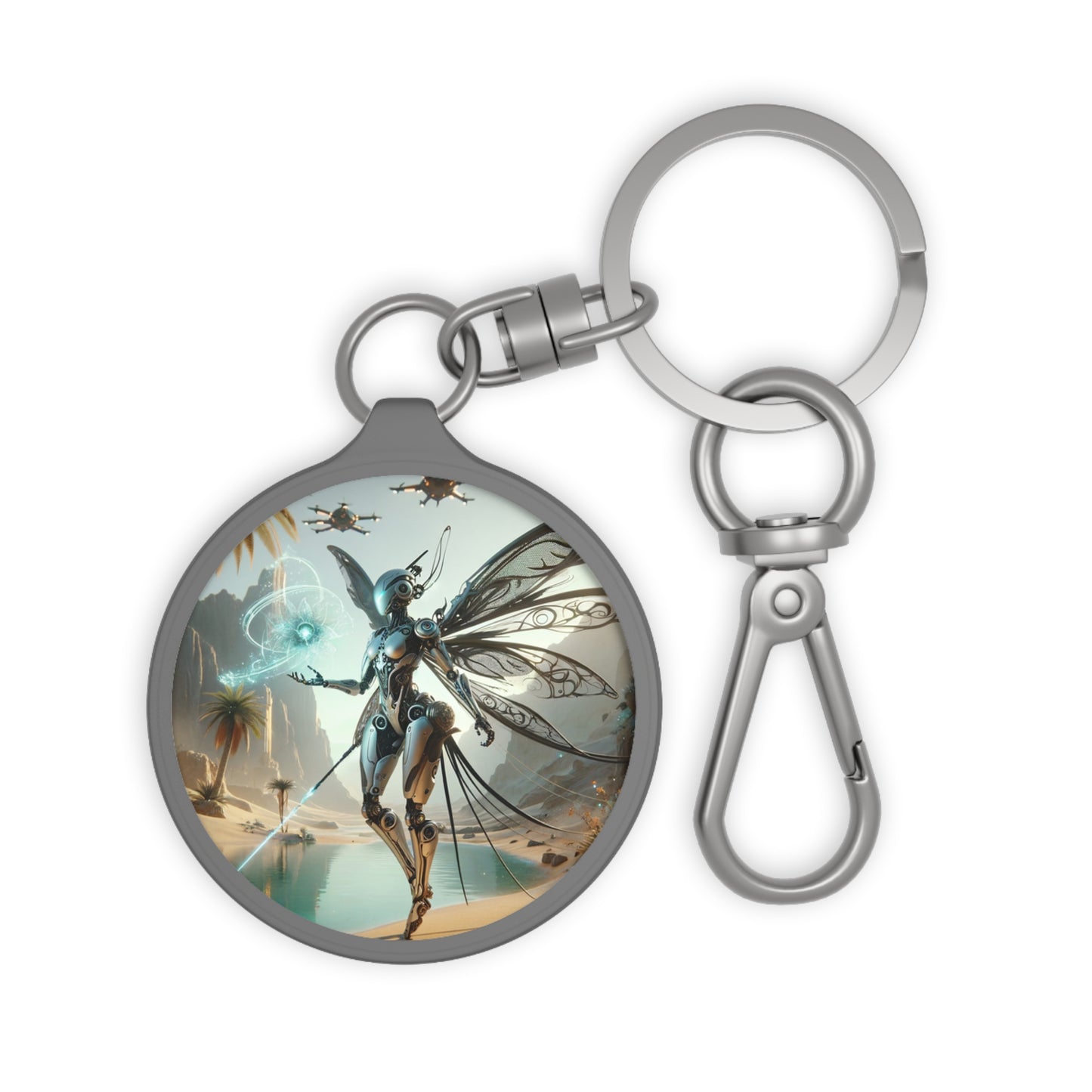 Round Keychain