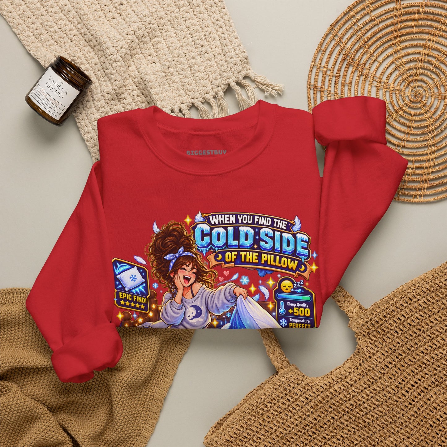 Pillow Party - Crewneck Sweatshirt