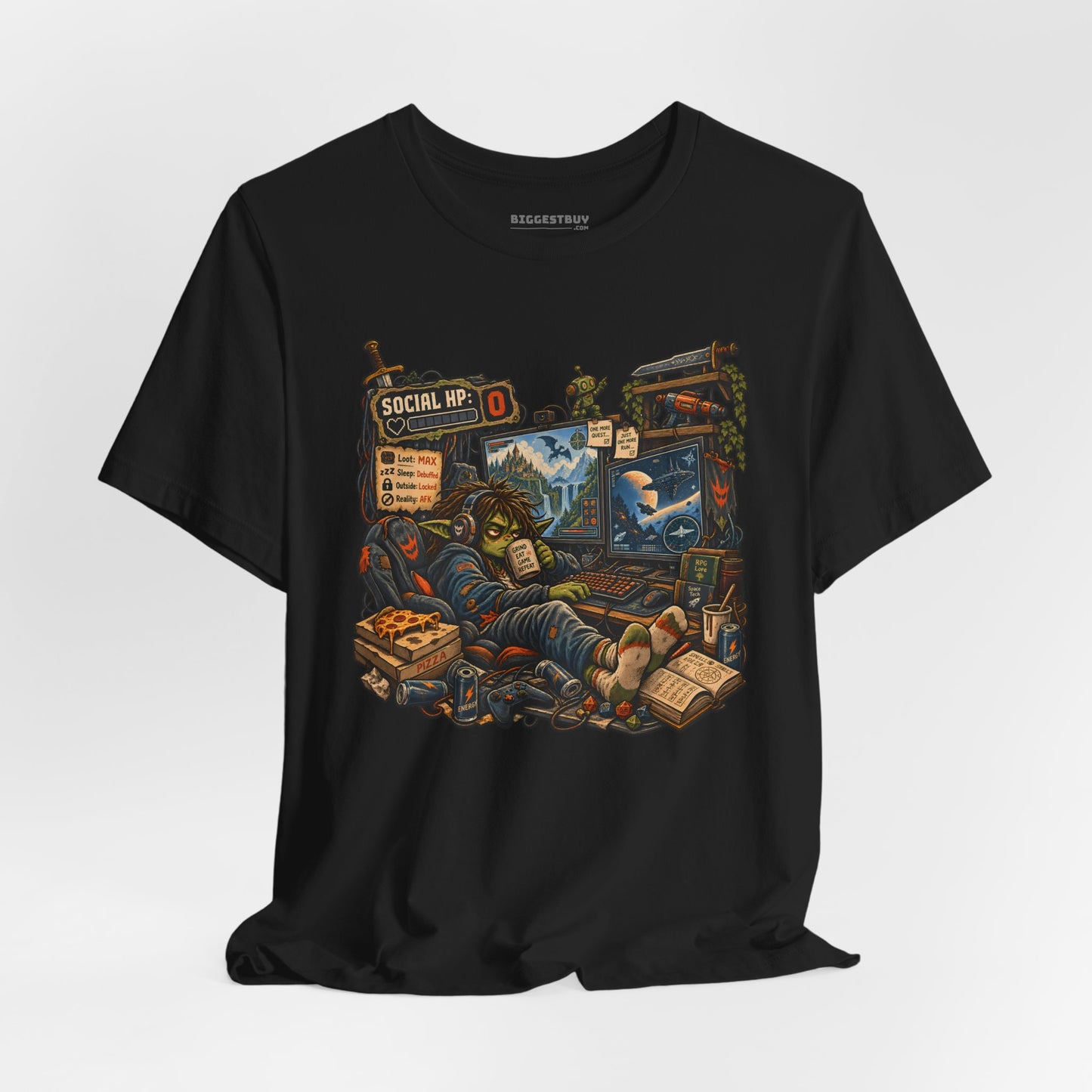 Social Zero - Classic Jersey Tee