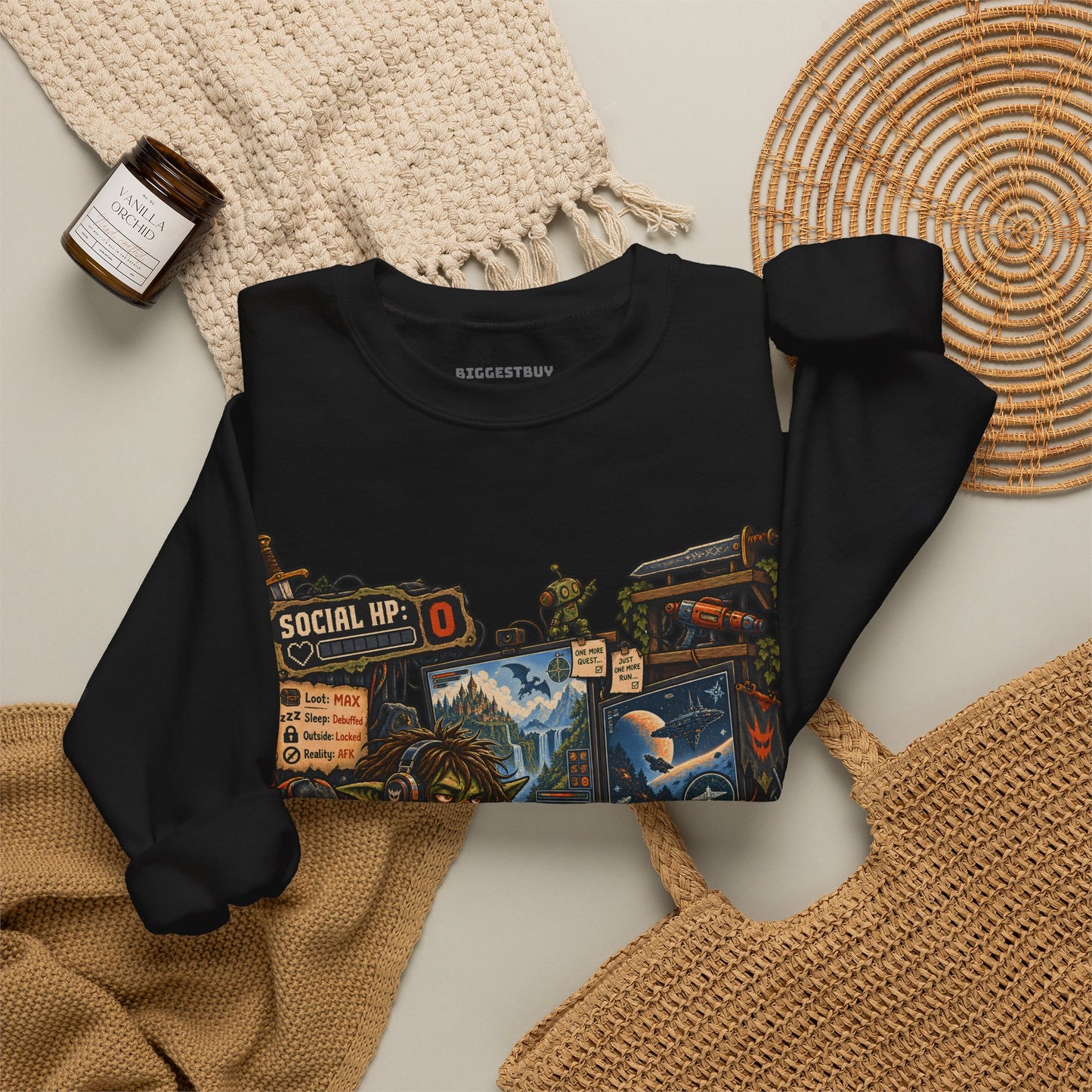 Social Zero - Crewneck Sweatshirt