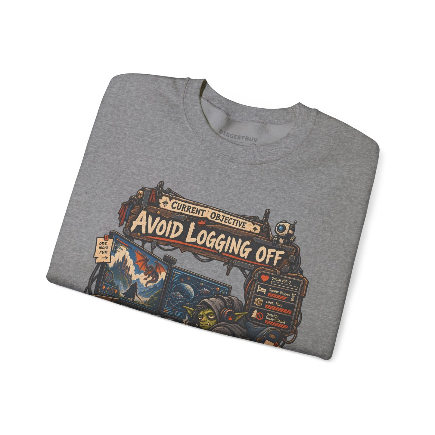 Logoff Dodge - Crewneck Sweatshirt