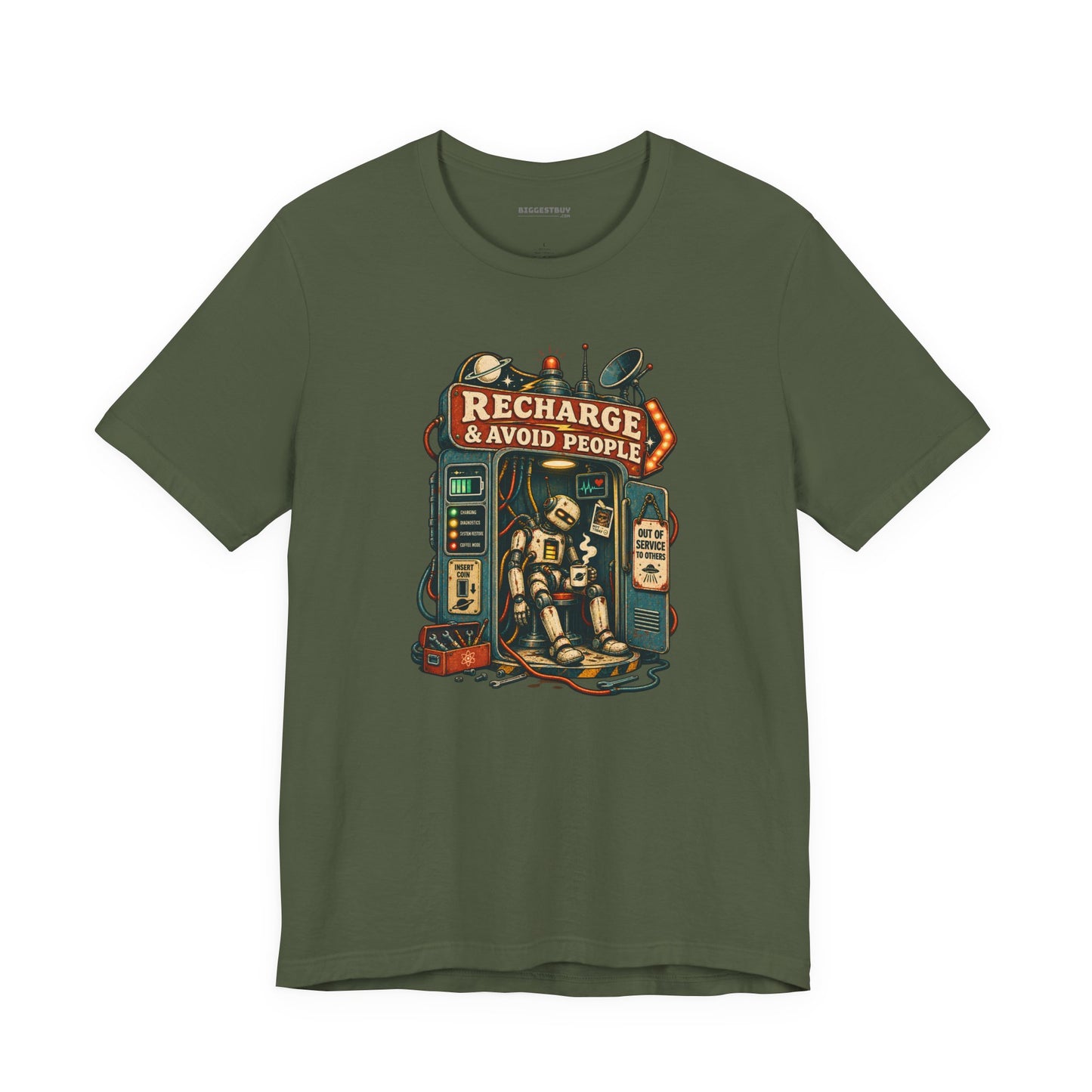Social Recharge - Classic Jersey Tee