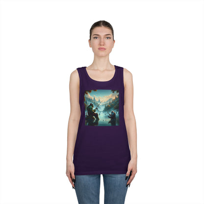 เสื้อกล้าม | ยูนิเซ็กส์ | ผ้าฝ้ายเนื้อหนา | แฟนตาซีสันติภาพ | ออร์คและคนแคระ