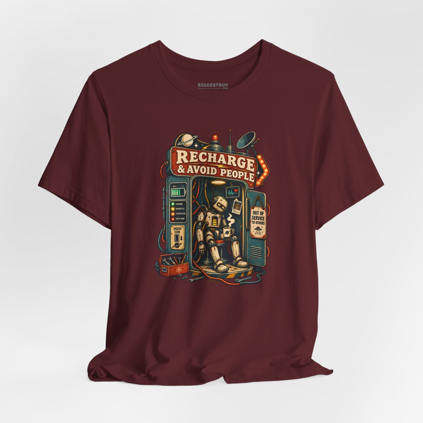 Social Recharge - Classic Jersey Tee
