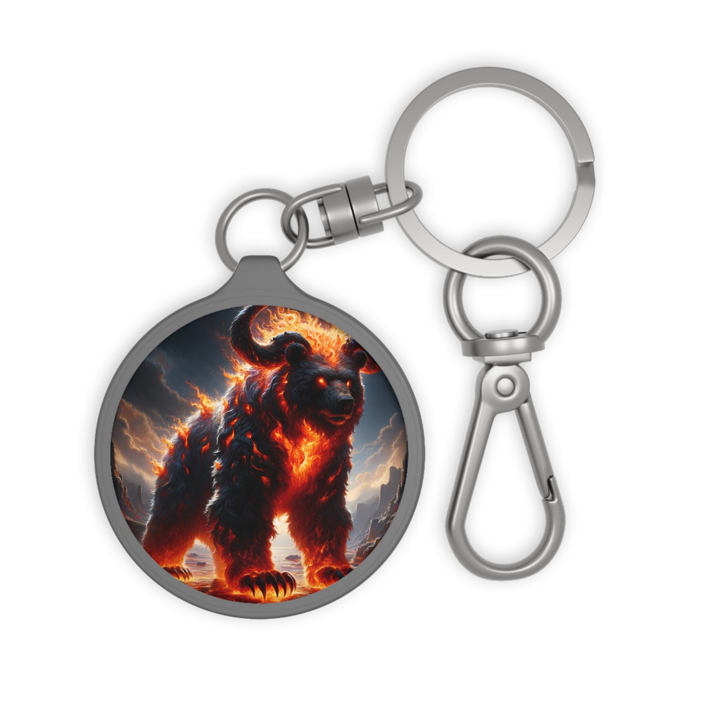 Round Keychain