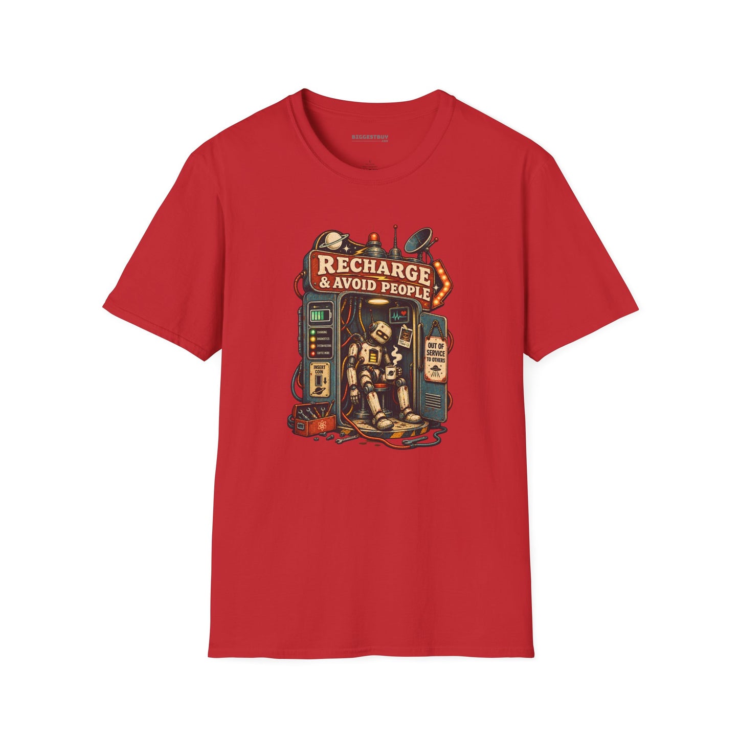 Social Recharge - Softstyle T-Shirt