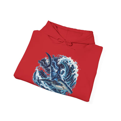 Oceanic Roar - Pullover Hoodie