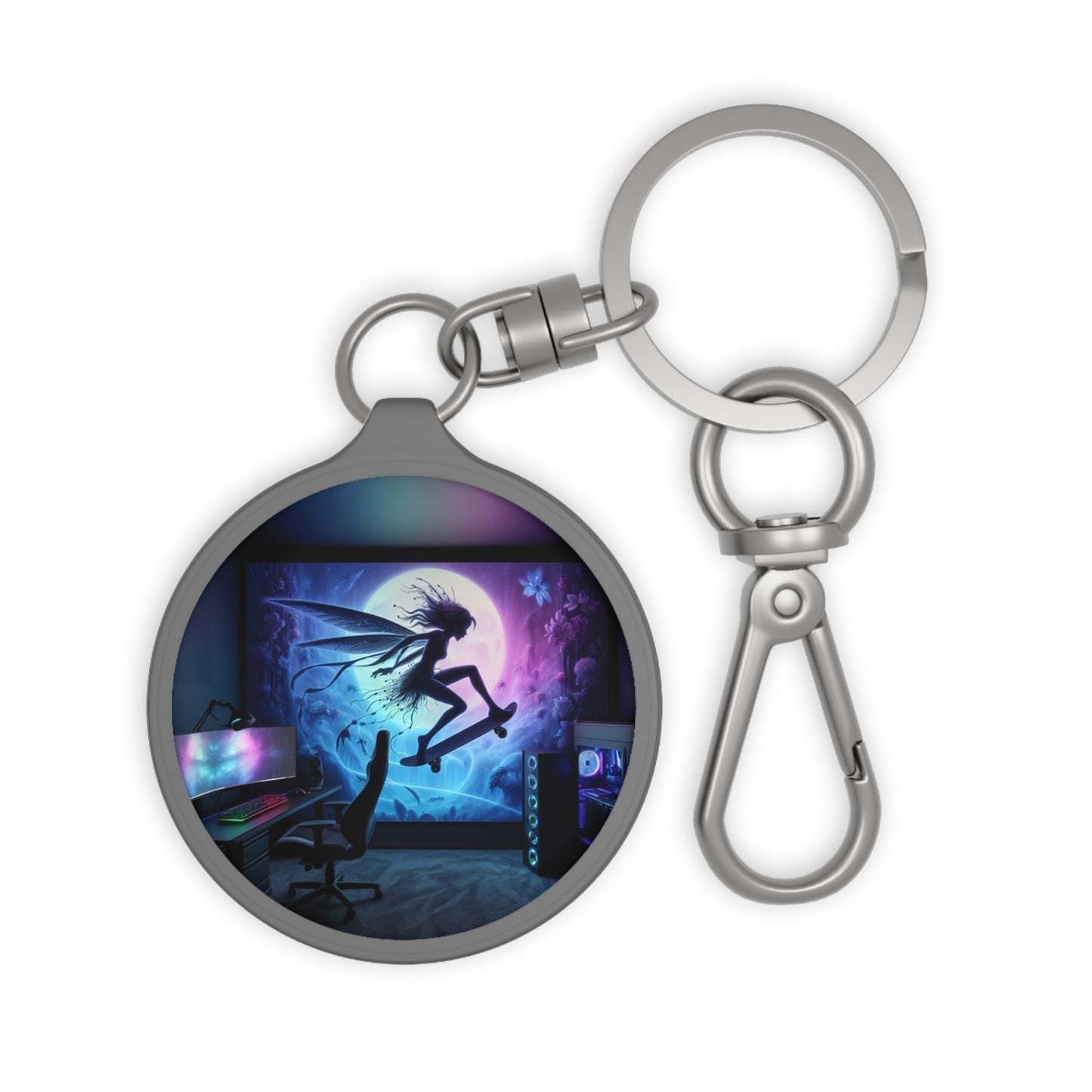 Round Keychain