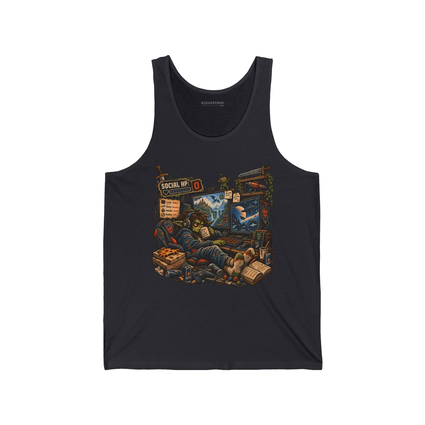 Social Zero - Jersey Tank Top