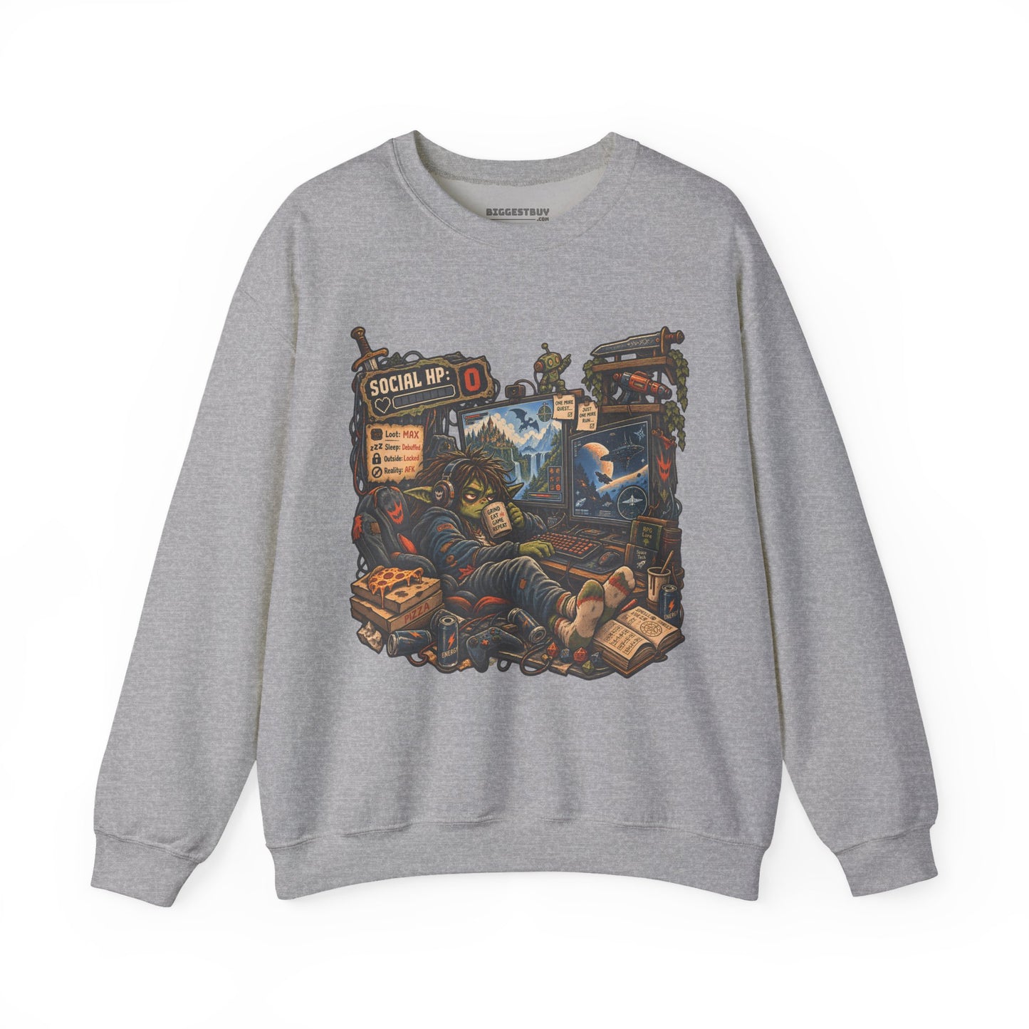 Social Zero - Crewneck Sweatshirt