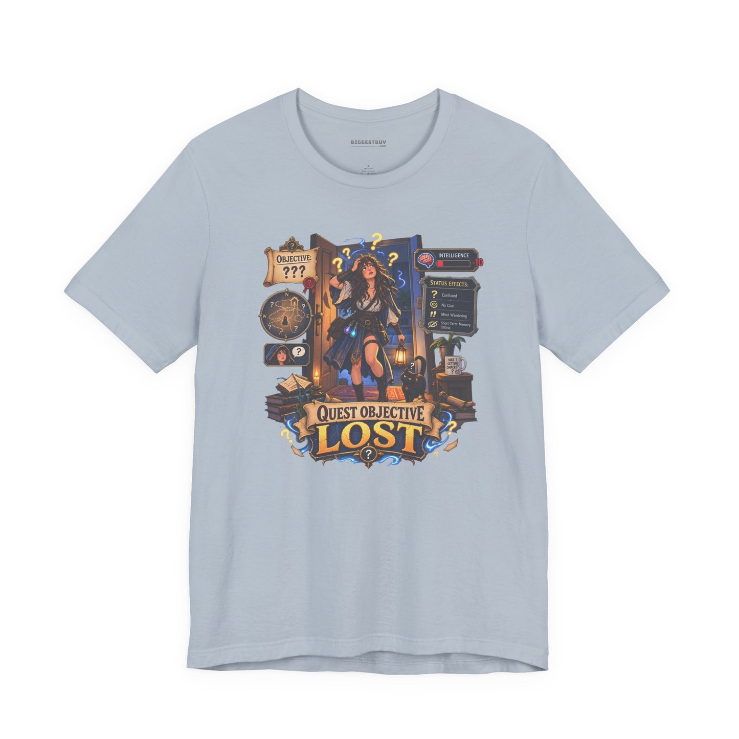Quest Lost - Classic Jersey Tee