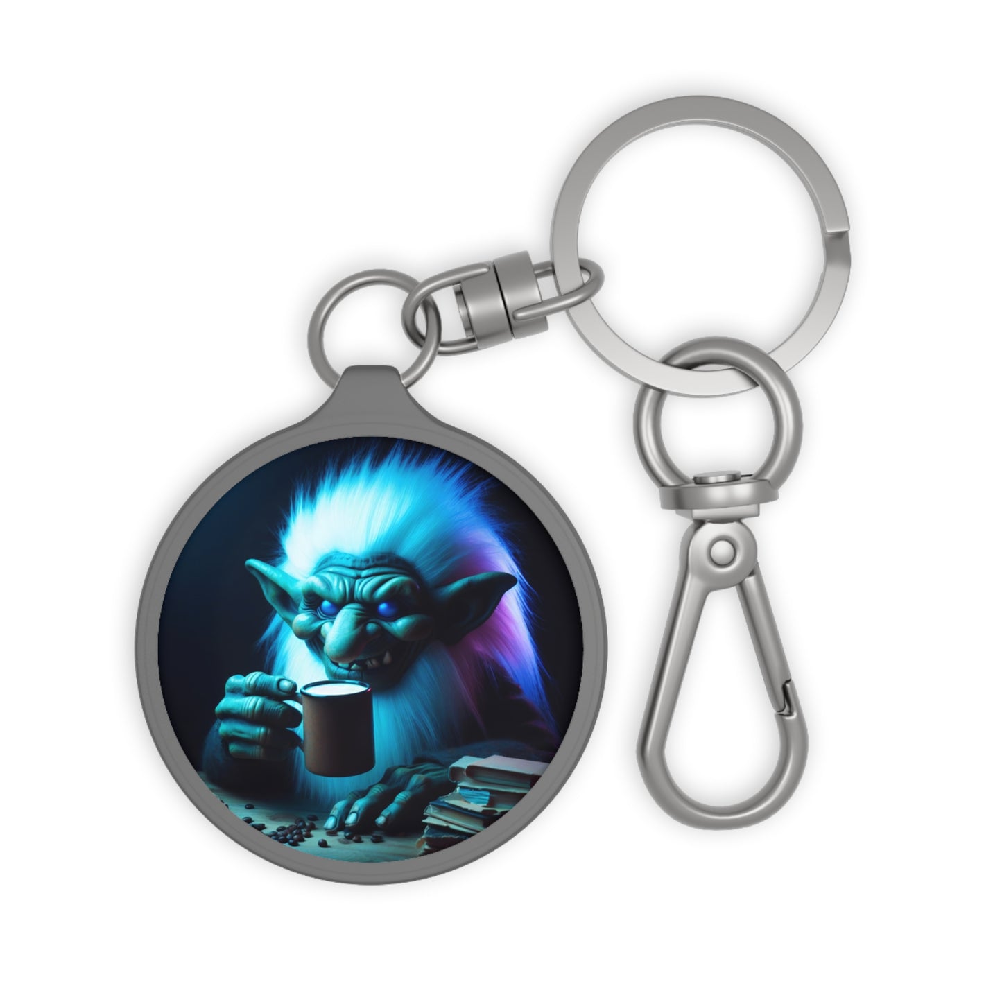 Round Keychain