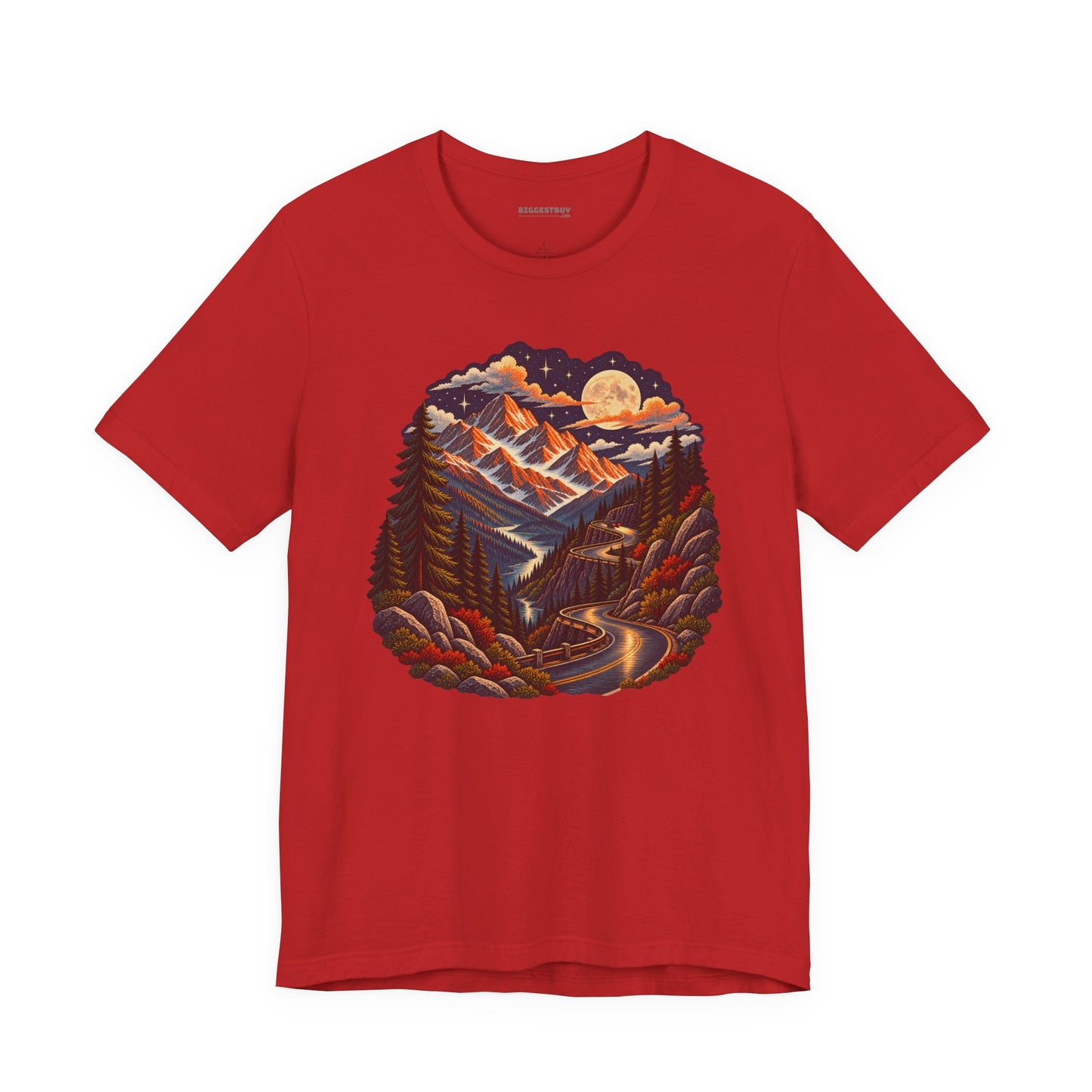 Moonlit Mountain - Classic Jersey Tee