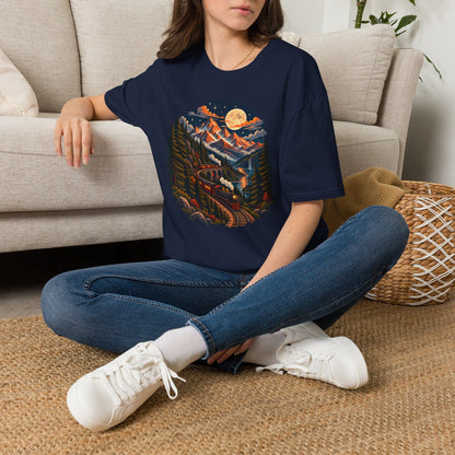 Midnight Rails - Softstyle T-Shirt