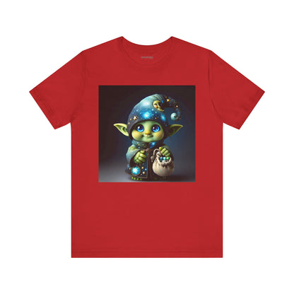 T-skjorte | Unisex | Jersey-T-skjorte | Kort erme | Fantasi | Skogsalv | Trollmann