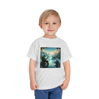T-shirt | Peuter T-shirt | Korte mouw | Heldensage | Interraciale Vriendschap