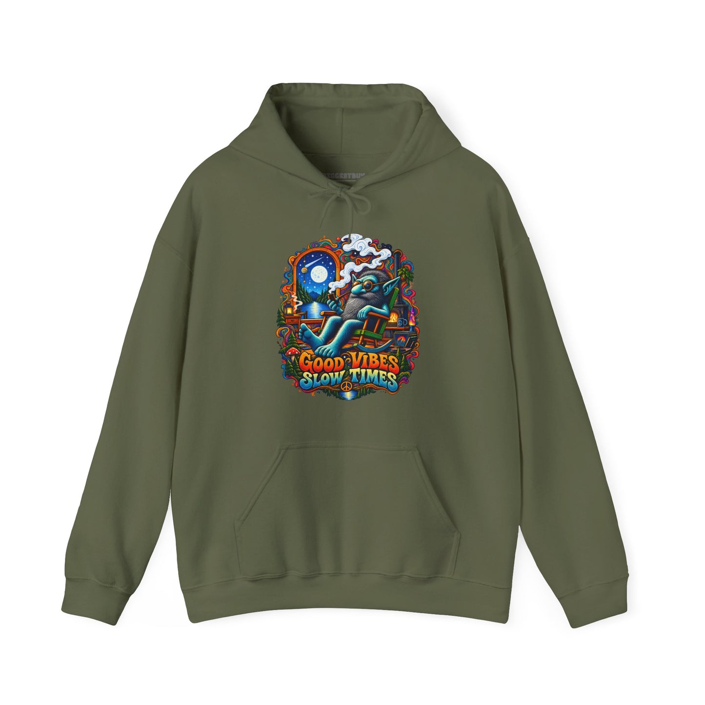 Slow Vibes - Pullover Hoodie