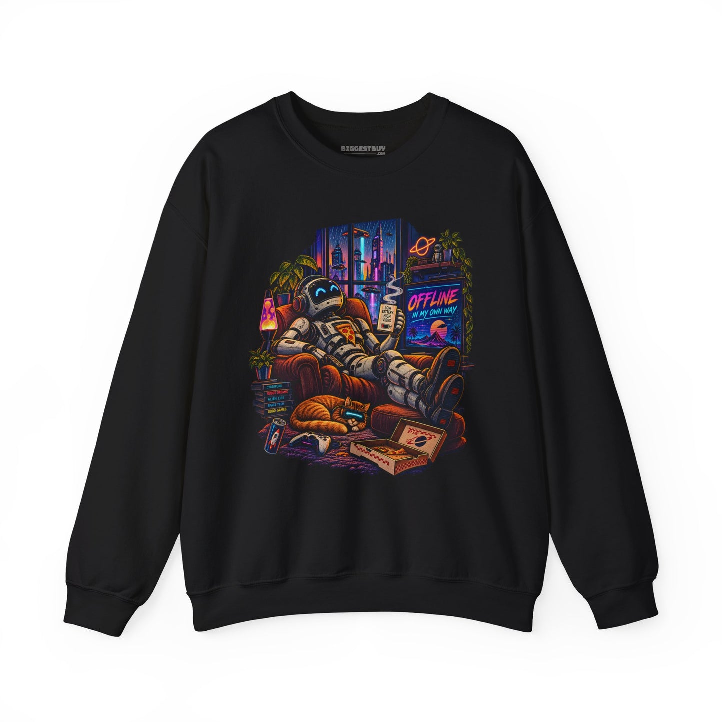 Offline Orbit - Crewneck Sweatshirt