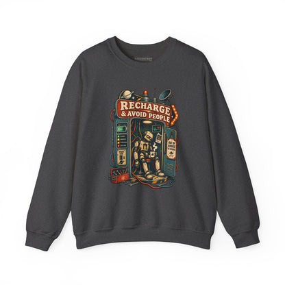 Social Recharge - Crewneck Sweatshirt