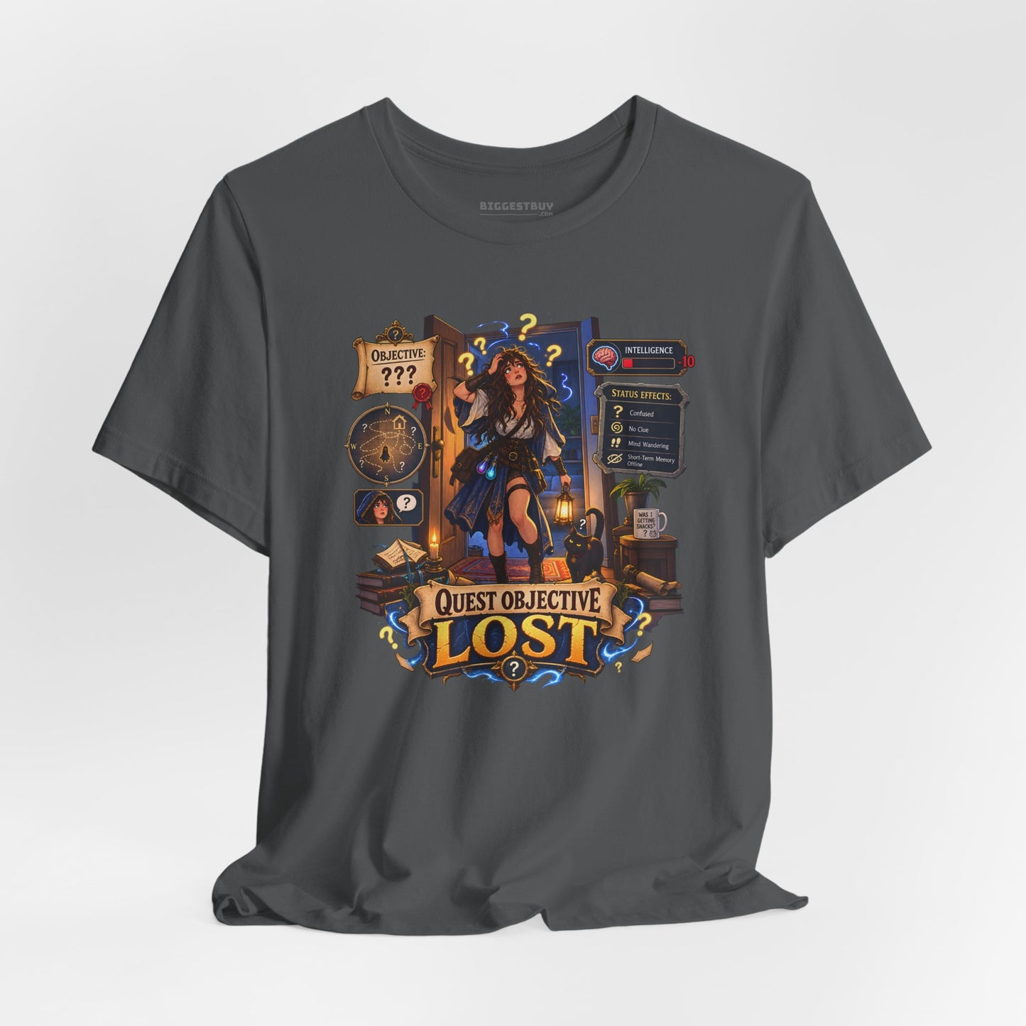 Quest Lost - Classic Jersey Tee