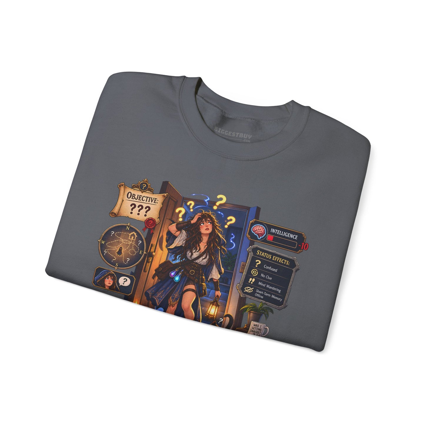 Quest Lost - Crewneck Sweatshirt