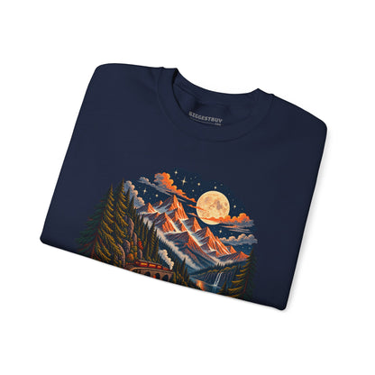 Midnight Rails - Crewneck Sweatshirt