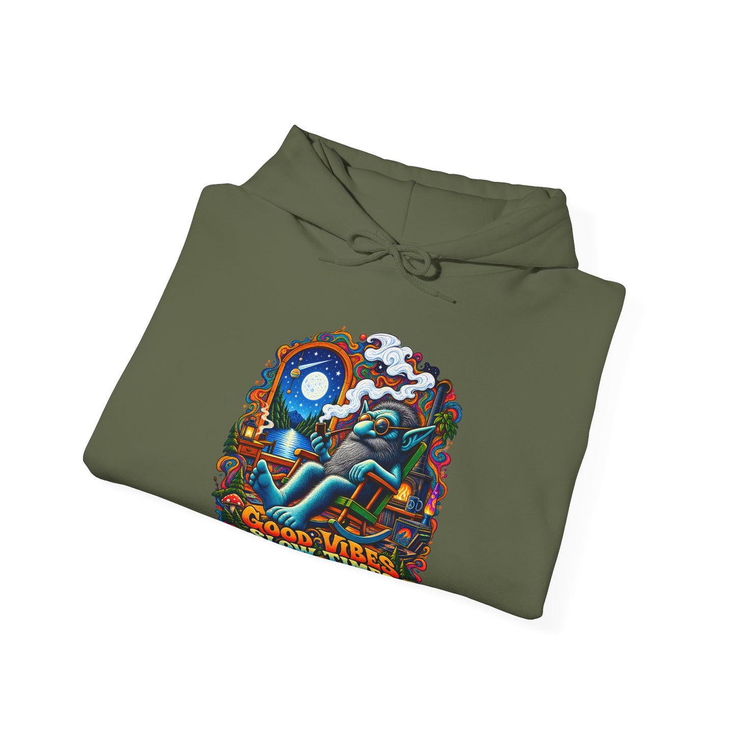 Slow Vibes - Pullover Hoodie