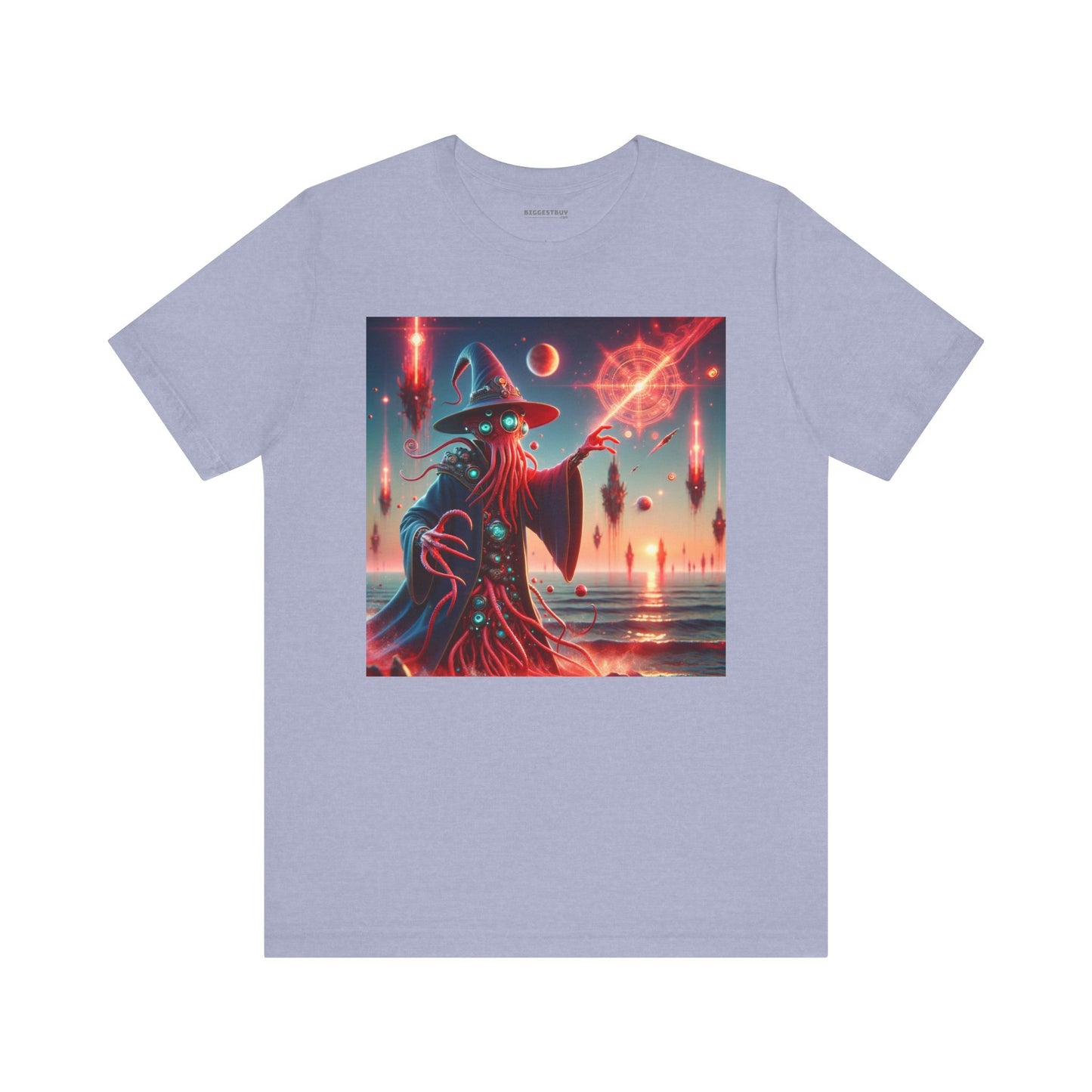 T-skjorte | Unisex | Jersey-T-skjorte | Kort erme | Kosmisk Skrekk | Illithid Trollmann